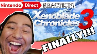 Xenoblade Chronicles 3 Announcement Trailer Reaction Nintendo Direct 2.9.2022 Zecrus-Chan