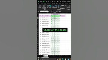 Excel Checkbox Trick That