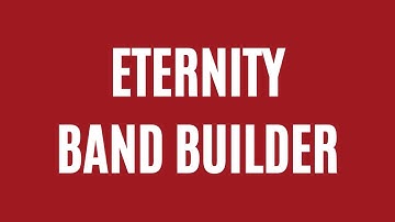 Eternity Band Builder - Matrix 9 - Học vẽ trang sức 3D Matrix Gemvision