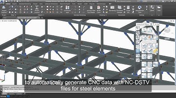 AEC collection workflow video about Advance Steel