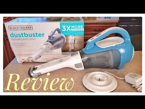 Black Decker DustBuster Cordless Vacuum Review CHV1410L 