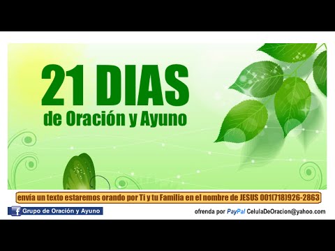 El ayuno fortalece el Espíritu | 21 Dias de Ayuno y Oracion - YouTube