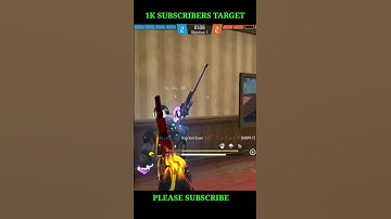 free fire ❤️ AWM JOD OR WOTT Like @Total gaming @gyan gaming #shorts #short #trending