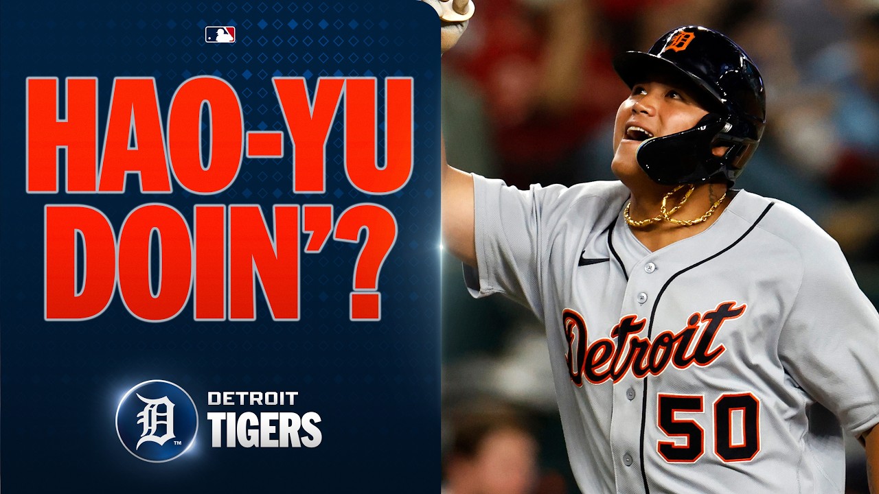 Hao-Yu Lee BELTS a two-run home run for the Tigers! 😤👏 | MLB Highlights