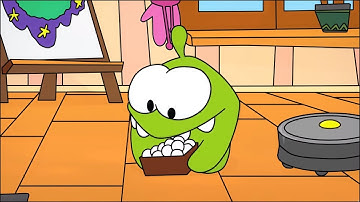 Learning colours with Om Nom: Vacuum cleaner