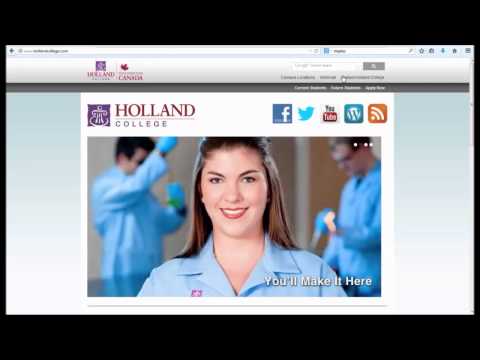 Accessing Student Email at Holland College