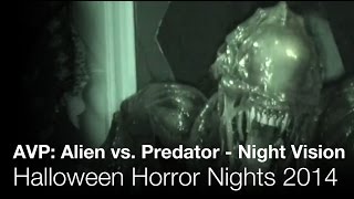 AVP: Alien vs. Predator - Night Vision - Halloween Horror Nights Hollywood 2014