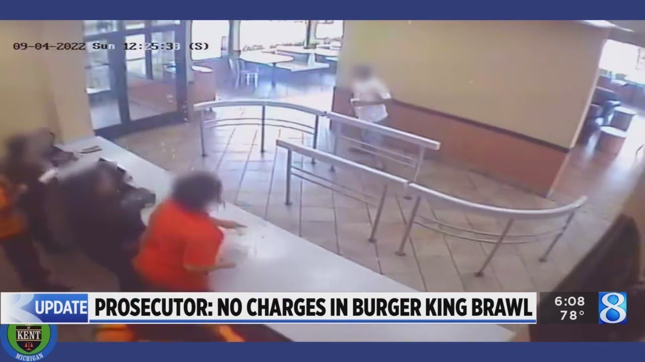 Prosecutor No charges in Burger King fight YouTube