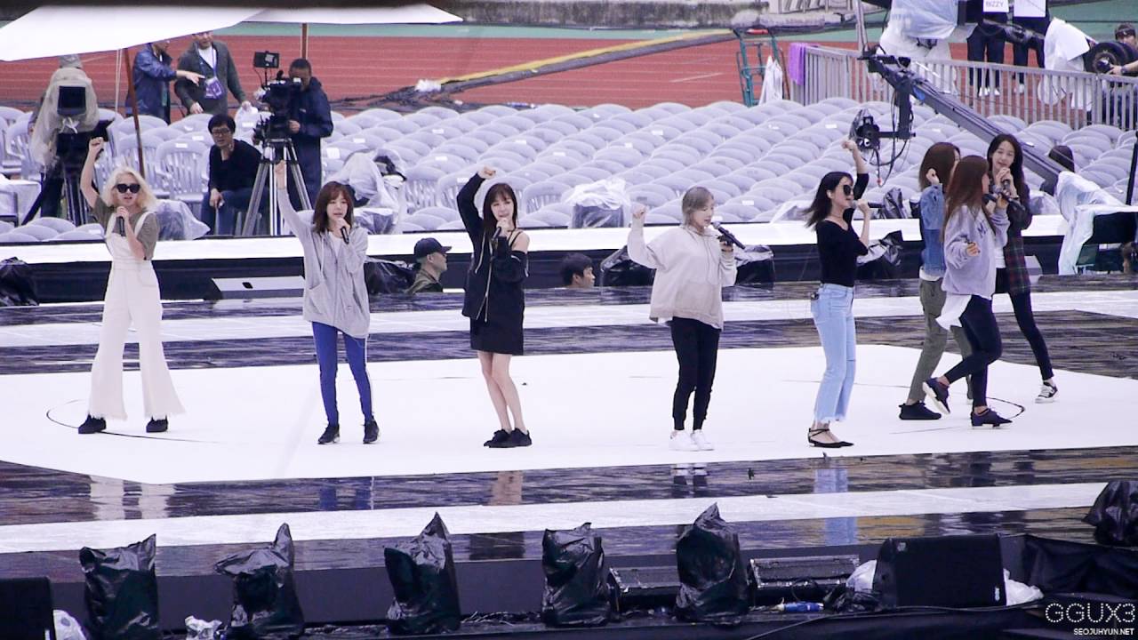 161001 SNSD gee Rehearsal fancam 소녀시대 Gee 리허설 직캠