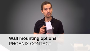 How can I quickly and easily attach my string combiner box to the wall?