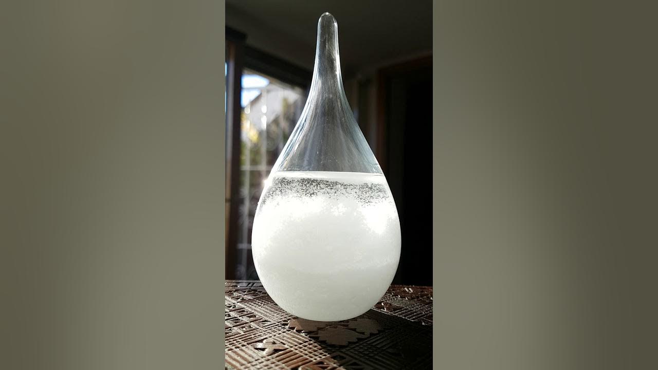 Weather Predicting Storm Glass Review - Weather Glass - YouTube