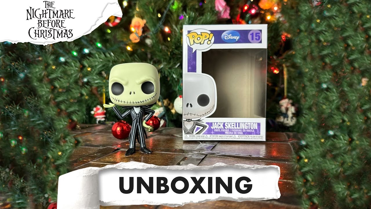 Tim Burton's Nightmare Before Christmas Jack Skellington - Funko Unboxing by Amazing Marinez 