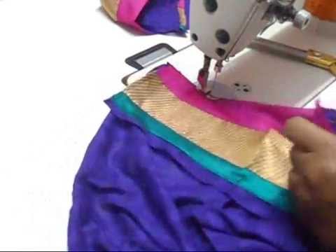 How to Cut lining for the ready made Anarkali suit