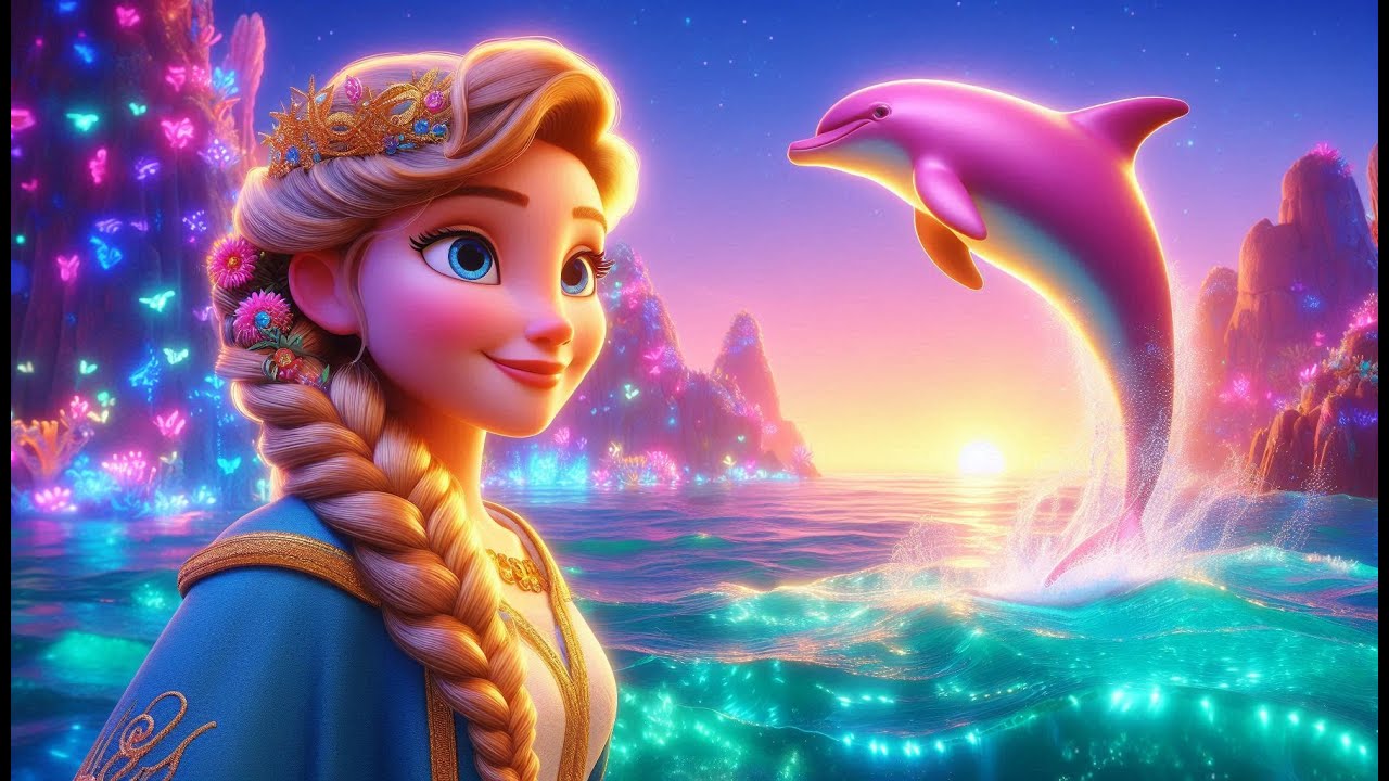 Enchanted SEA of Pink Dolphins | بہادر شہزادی اور گُلابی ڈالفن | Dil cho leny wali Kahani