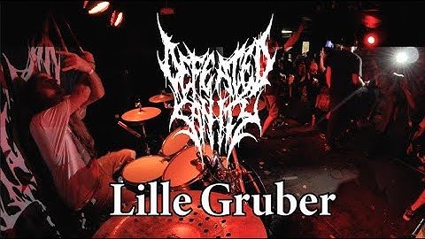 Defeated Sanity live drum cam at Hard Luck Bar in Toronto - July 24, 2023