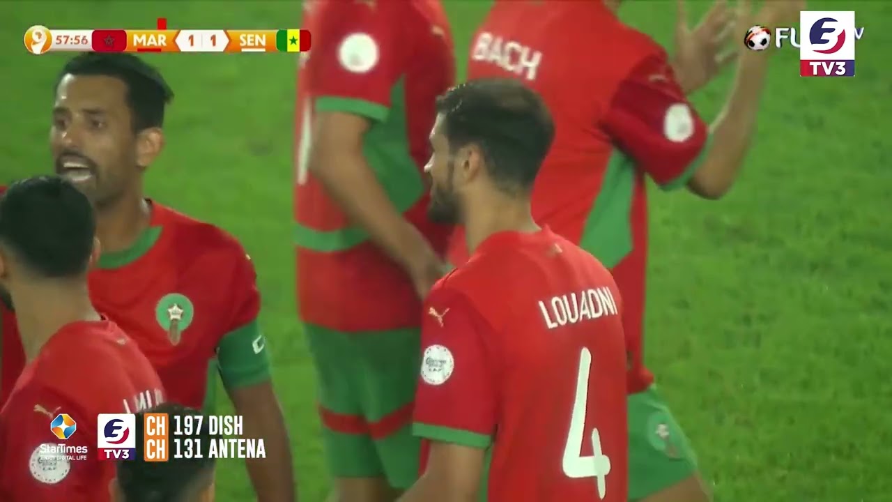 Full Match Highlights | Morocco 1-1 Senegal Highlights | PEN 5-3 | SEMI FINALS - CHAN