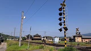 構内踏切　（JR四国　土讃線　塩入駅北側）