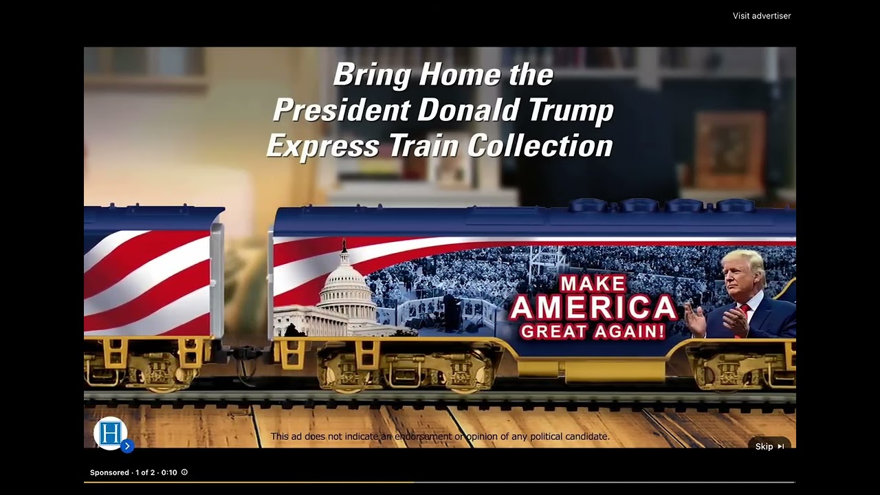 Why is there a Bachmann Donald Trump train? 🤣 I want it for some reason