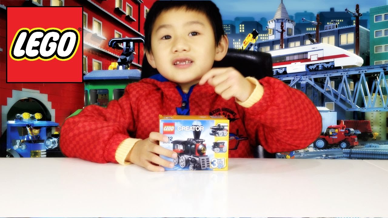 LEGO CREATOR 31015 Emerald Express Time Lapse Construction by The Kid From Down Under