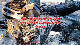 New Russian Dash Cam Car Crash Compilation # 166