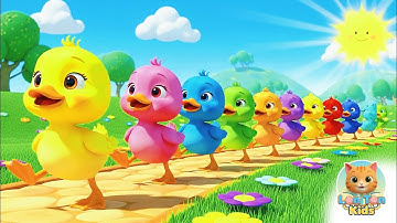 🎵 Chú Vịt Con 🐥 - Nhạc Thiếu Nhi Vui Nhộn Hay Nhất 2025 | Hoạt Hình 3D Sắc Nét Sôi Động 🌈