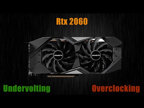 Rtx 2060 - Overclocking 2050MHz Gpu, 1950Mhz Vmem And Undervolting!