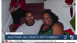 Another jail death settlement