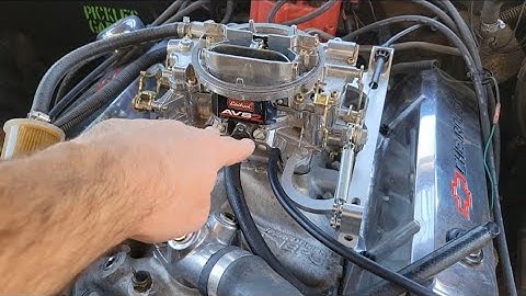 Idle Screw Tuning with a Vacuum Gauge on Edelbrock Carburetor