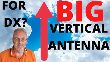 HAM RADIO: BIG Vertical END FED HALF WAVE