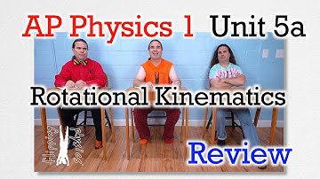 AP Physics 1 - Unit 5a Review - Rotational Kinematics - Exam Prep