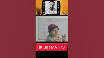 RK SIR MOTIVATION #mathematicsguru #motivational  #rksirmaths #maths #rksir #shorts #rksirmotivation