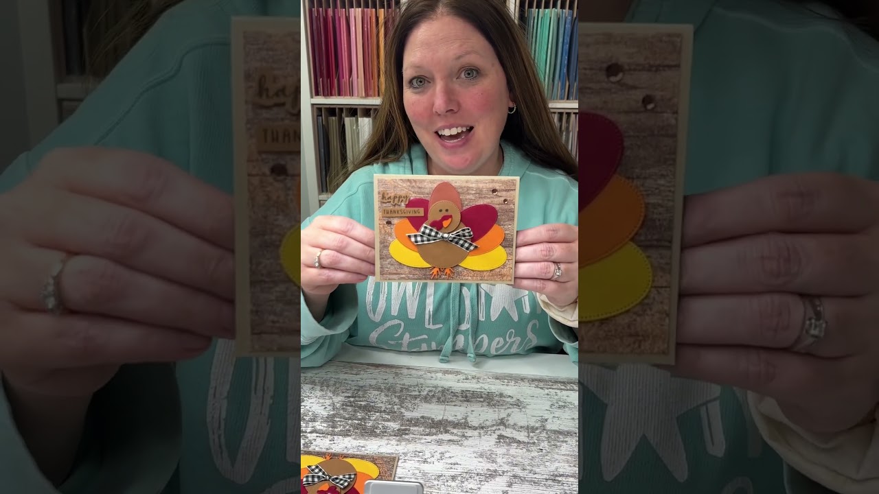 Turkey Card for Thanksgiving