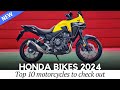 2024 honda motorcycles reveal versatile lineup to continue market domination