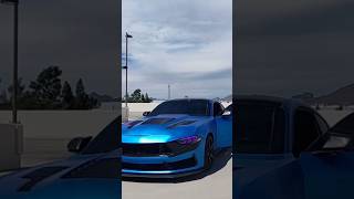 Satin chrome blue done by me #automobile #fordperformance #fyp #cartok #wrappedcars #carwrapping #ha