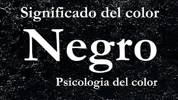 ¿Qué es la emoción negra?