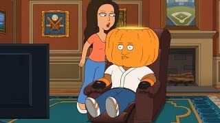 Family Guy !! Secret in pumpkin head