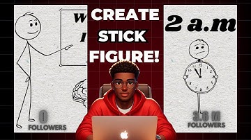 How to Make VIRAL Stick Figure Animation Using Deepseek AI and Canva for YouTube Faceless channel