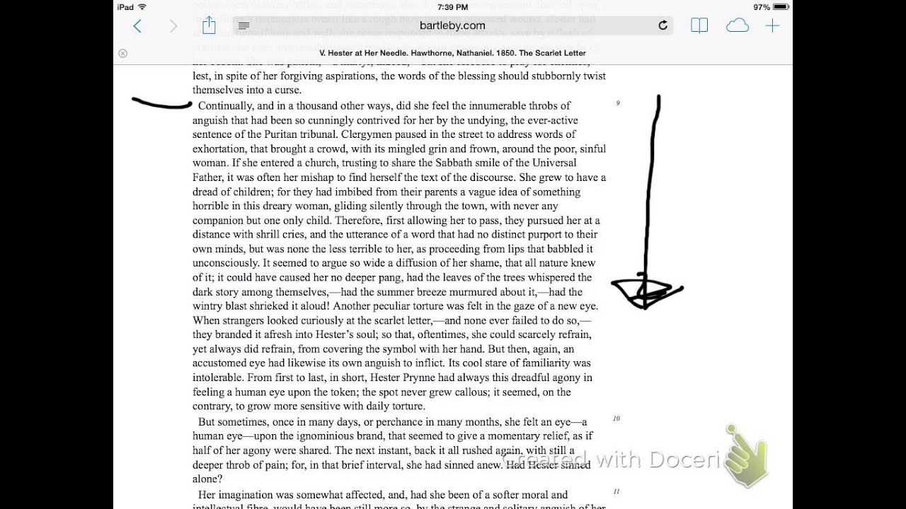 The Scarlet Letter Ch 5 9of11 YouTube