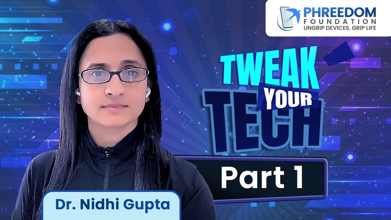 Tweak Your Tech video, part 1 of 3