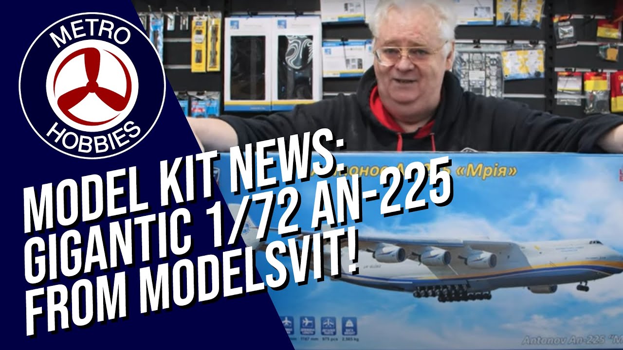 Gigantic Modelsvit 1/72 Antonov AN-224 Miriya Model Kit | The