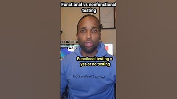 functional vs nonfunctional testing #qa #coding #code #tester #automation #functionaltesting