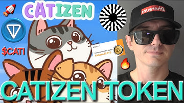 $CATI - CATIZEN TOKEN CRYPTO COIN HOW TO BUY CATI BYBIT TON BLOCKCHAIN MANTLE GAME P2E STONFI DEDUST