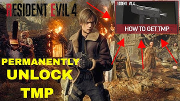 RESIDENT EVIL 4 REMAKE DEMO HOW TO UNLOCK SECRET MACHINE GUN