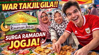 ORANG PRANCIS Ikut WAR TAKJIL Legendaris di JOGJA… Senyum Orang Lokal Bikin Haru 🥹🇮🇩
