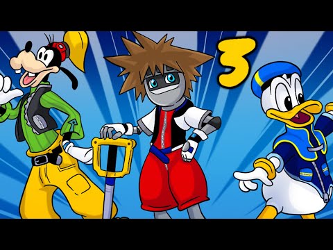 Finding Donald and Goofy! Kingdom Hearts Final Mix Part 3
