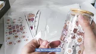 UV DTF Cup Wraps Transfer UV DTF Printer