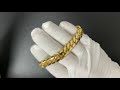 12mm Cuban link Bracelet from Las Villas Jewelry