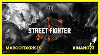 FT3: marcotdkrises (Ken) vs Kinano23 (Akuma)