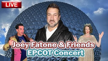 🔴 LIVE EPCOT Joey Fatone and Friends Eat To The Beat Disney Concert | International Food and Wine