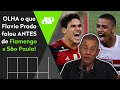 "O São Paulo SÓ GANHA do Flamengo se..." OLHA o que Flavio Prado falou ANTES do JOGO!